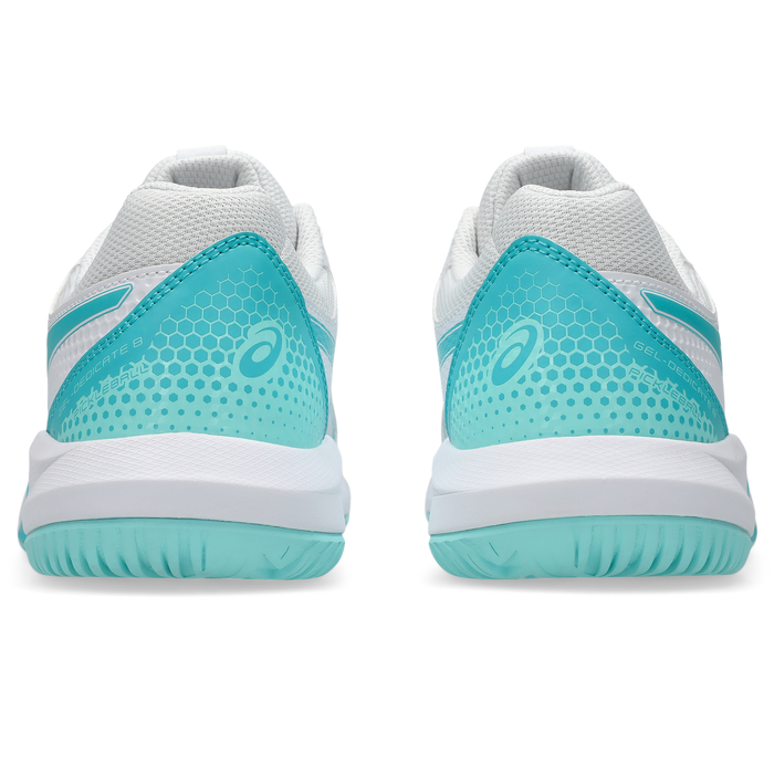 Women's Dedicate 8 Pickleball (102 - White/Energy Aqua)