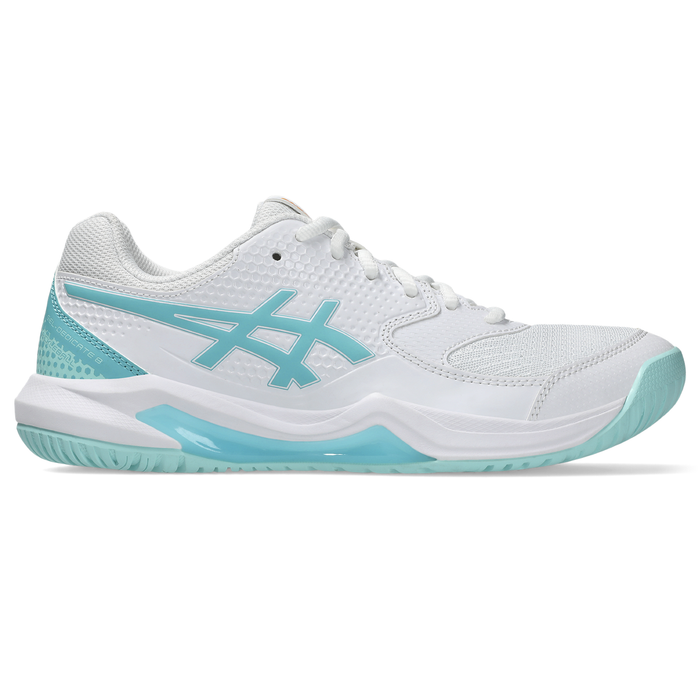 Women's Dedicate 8 Pickleball (102 - White/Energy Aqua)