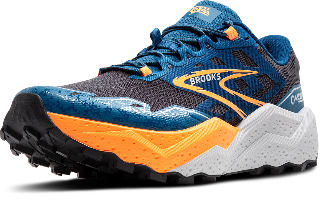 Men’s Caldera 7 (015 - Ebony/Blue Sapphire/Orange)