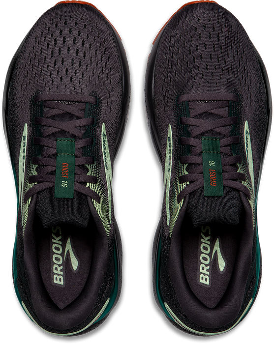 Men's Ghost 16 (038 - Blackened Pearl/June Bug/Green)