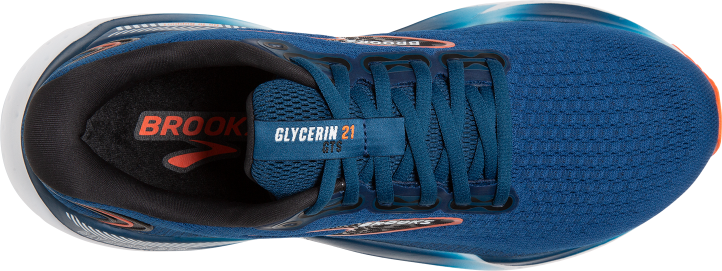 Men’s Glycerin GTS 21 (474 - Blue Opal/Black/Nasturtium)