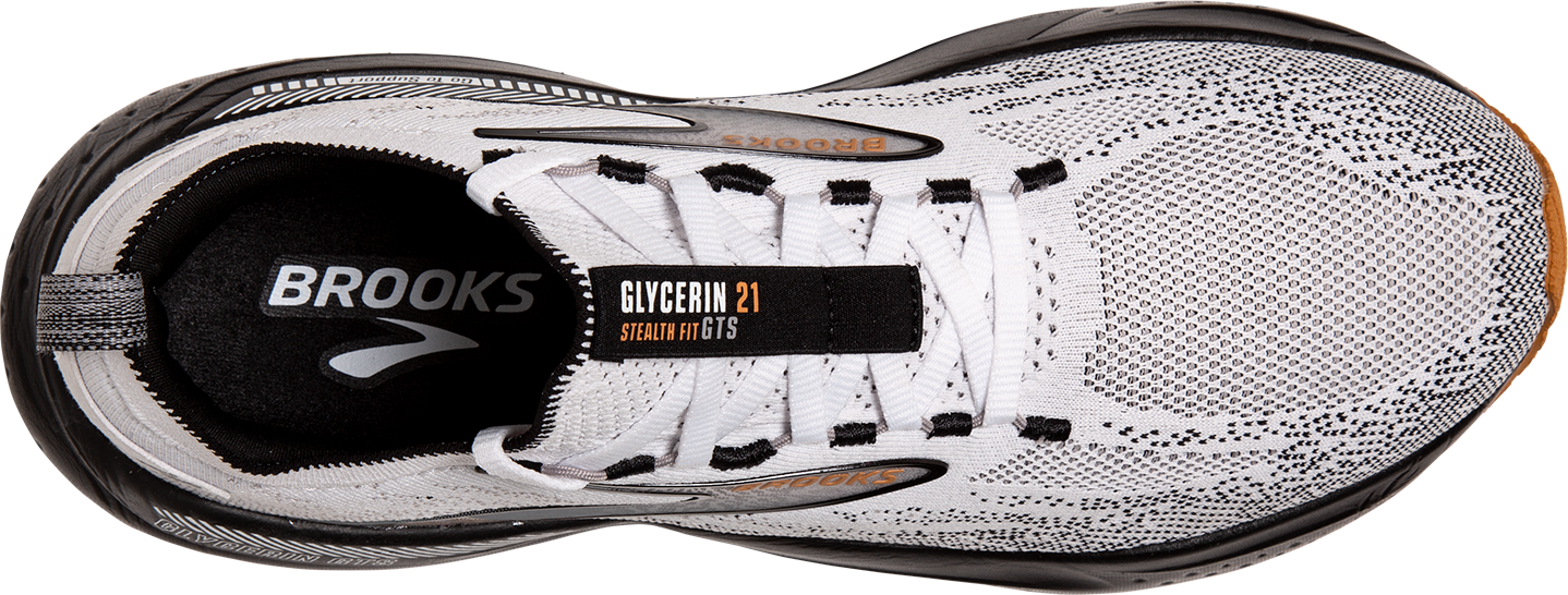 Men’s Glycerin StealthFit GTS 21 (135 - White/Grey/Black)