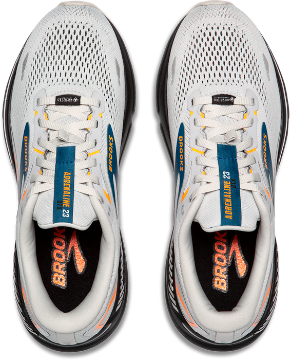 Men's Adrenaline 23 GTX (071 - Oyster Mushroom/Orange/Blue)