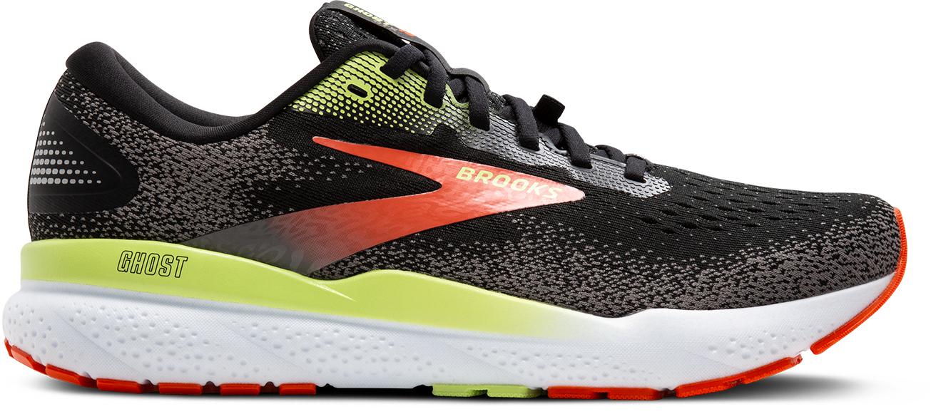 Men's Ghost 16 GTX (049 - Black/Mandarin Red/Green)