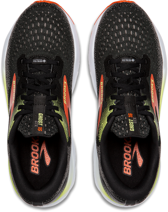 Men's Ghost 16 GTX (049 - Black/Mandarin Red/Green)