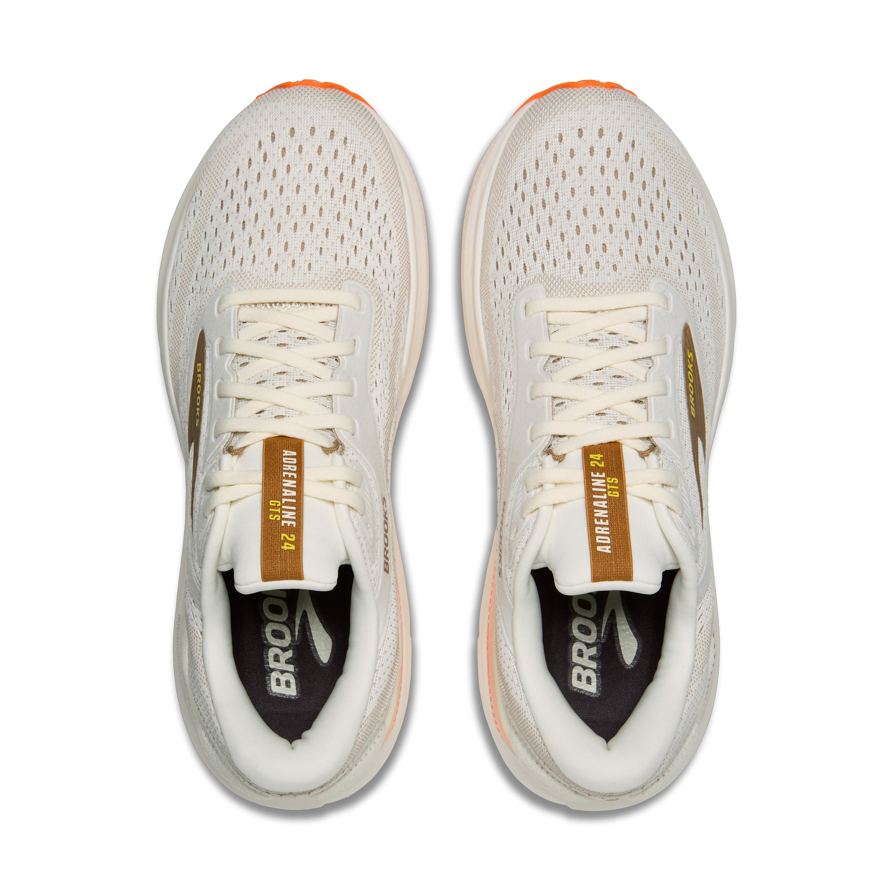 Men's Adrenaline GTS 24 (104 - Coconut/Portabella/Orange) — TC