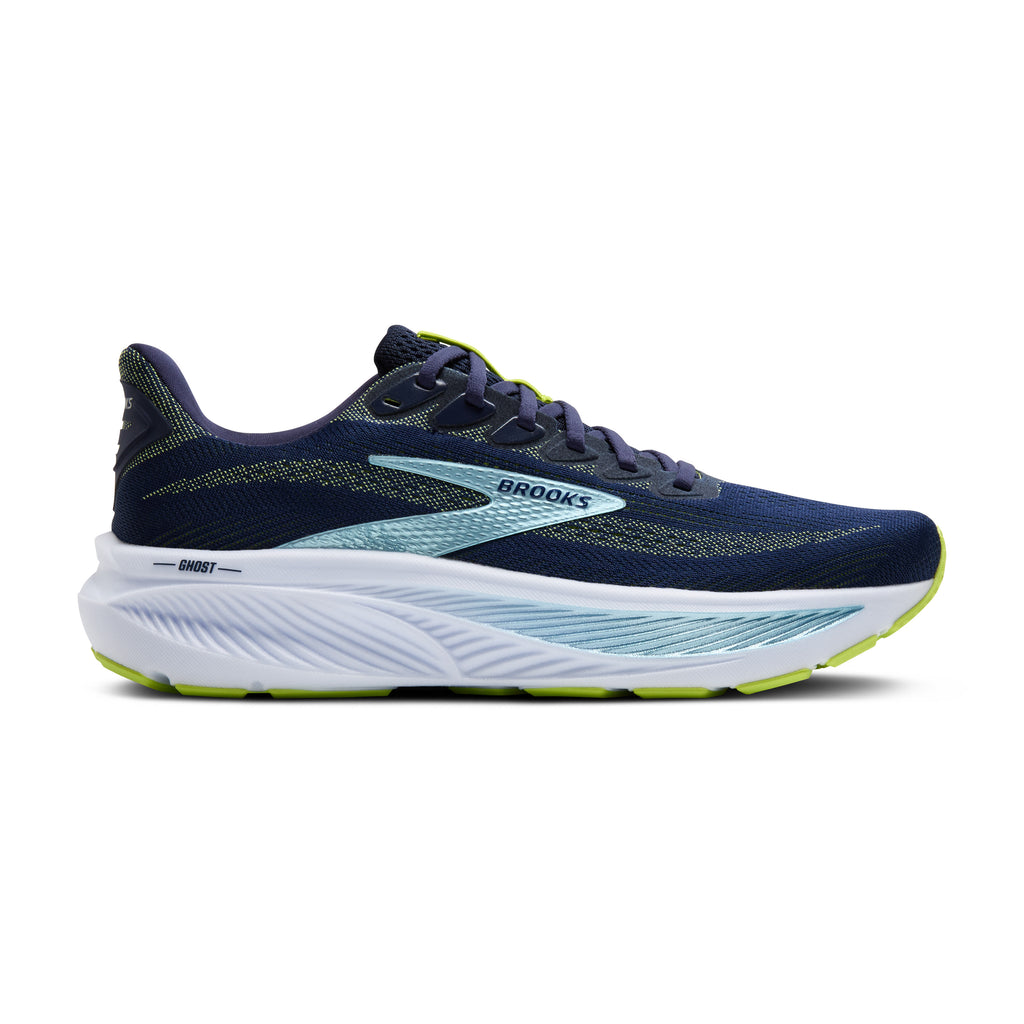 Men's Ghost 17 (414 - Peacoat/Lime/Blue) — TC Running Co