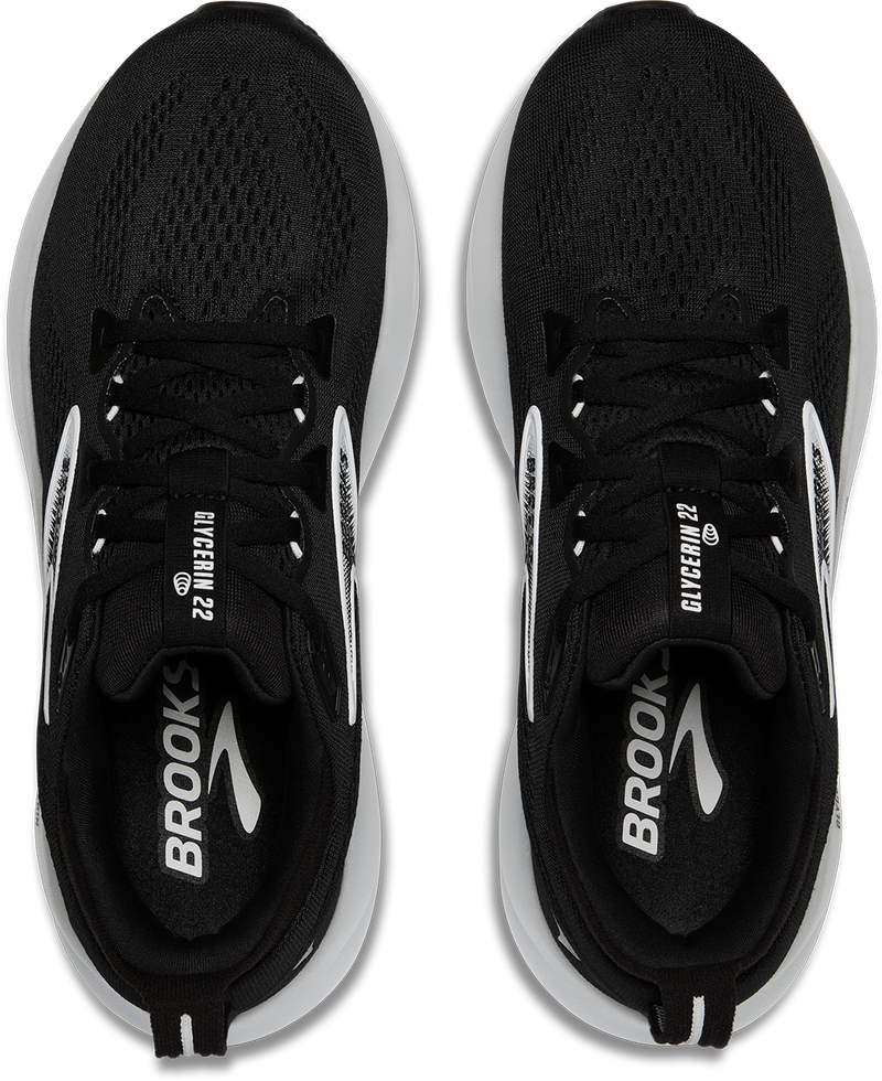 Men's Glycerin 22 WIDE (090 - Black/Grey/White)