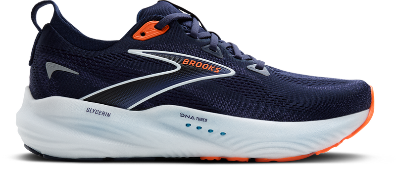 Men's Glycerin 22 (494 - Peacoat/Blue Ribbon/Orange)