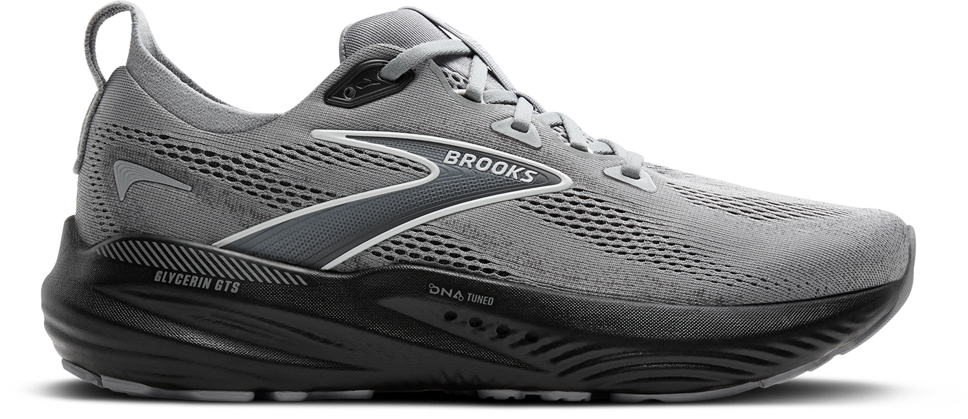 Brooks Glycerin GTS 22 Shoes Mens Size 8.5 Gray Running Sneakers 1104461D078 Men main image 3