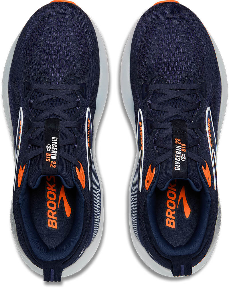 Men's Glycerin GTS 22 (494 - Peacoat/Blue Ribbon/Orange)