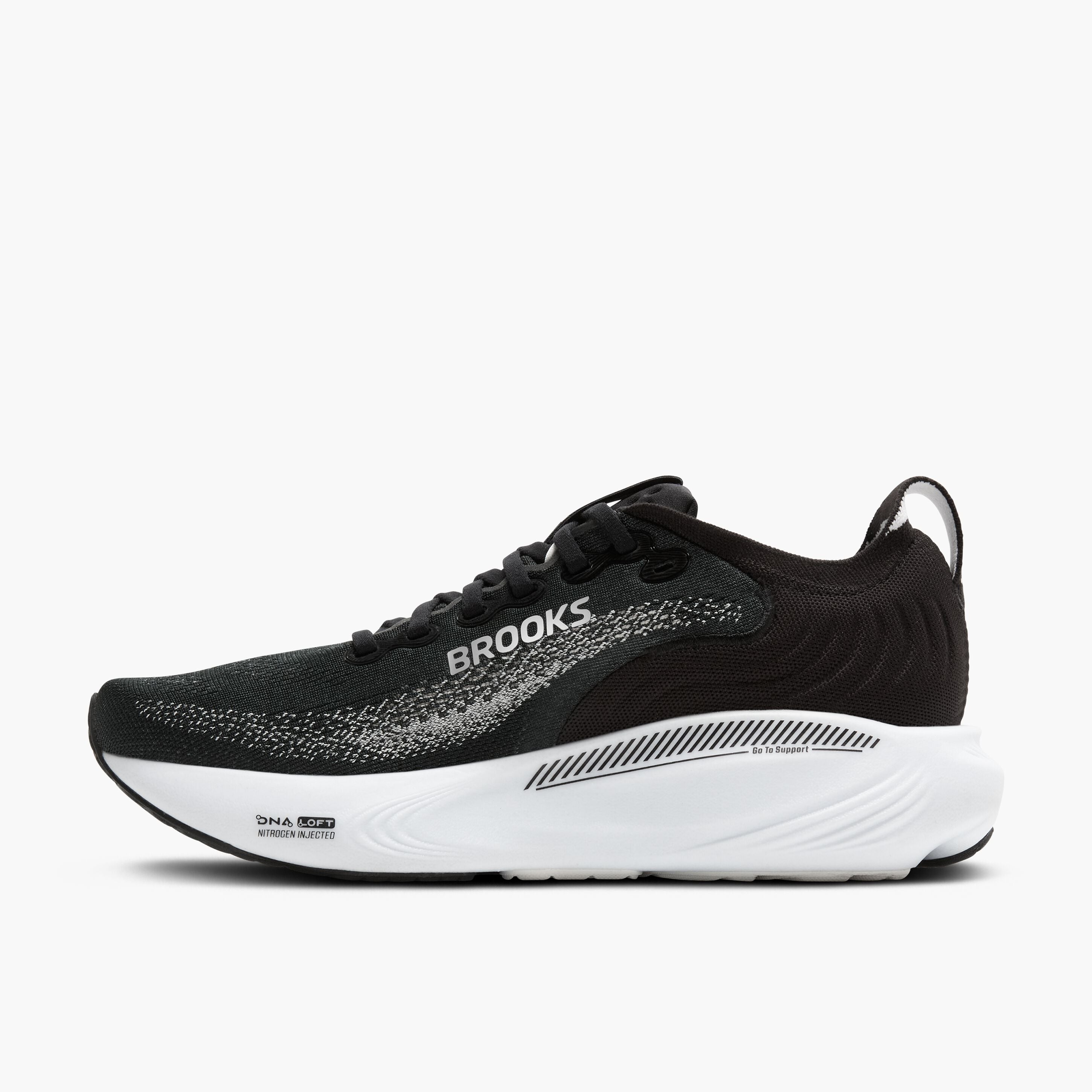 Men's Adrenaline GTS 25 WIDE (090 - Black/Grey/White) — TC Running Co