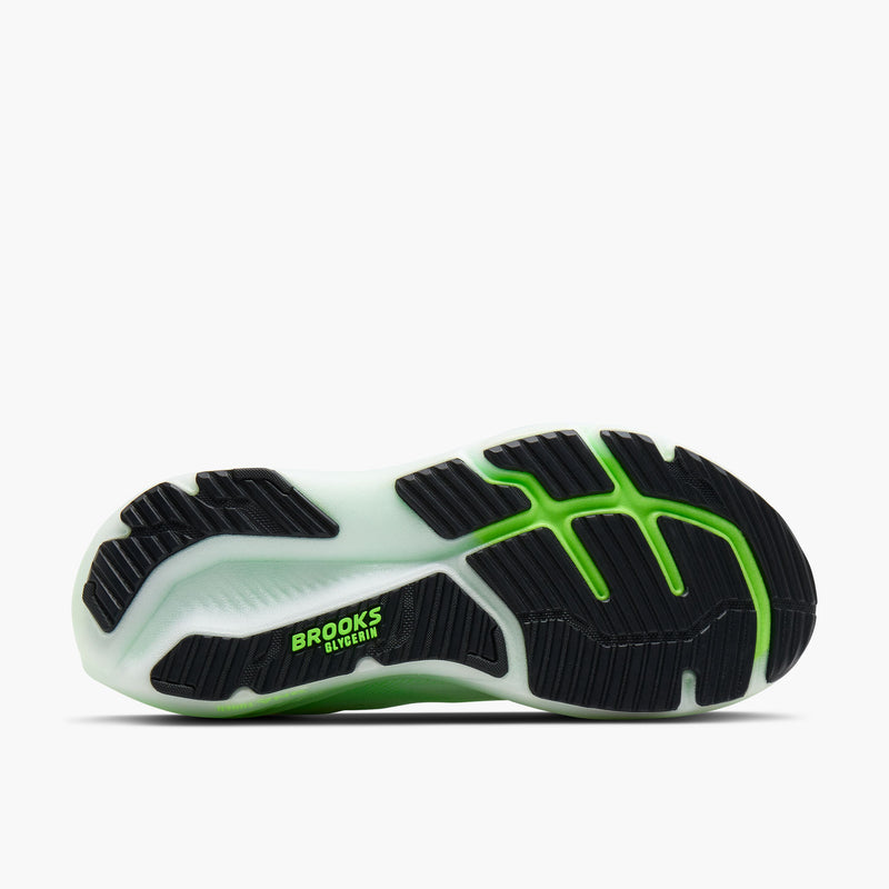 Men's Glycerin 23 (154 - White/Phantom/Green Gecko)