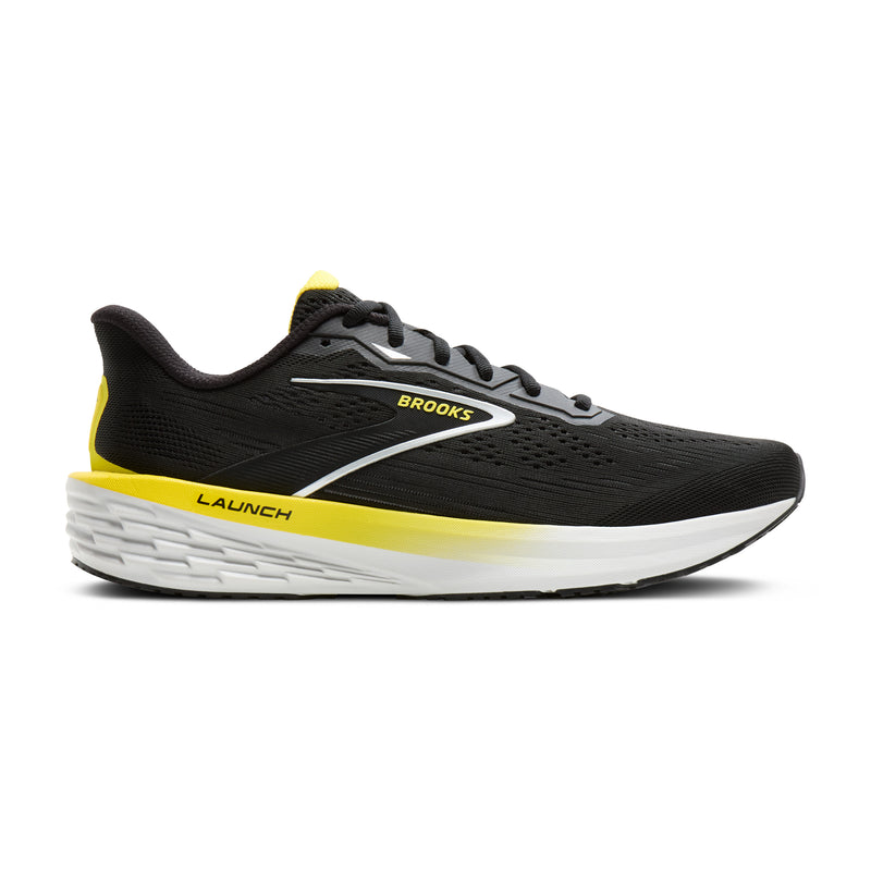 Men's Launch 12 (007 - Black/Cyber Yellow/Oyster)