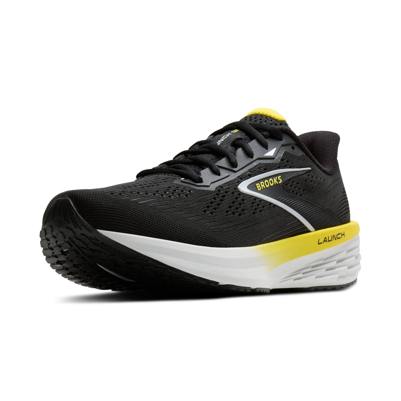 Men's Launch 12 (007 - Black/Cyber Yellow/Oyster)