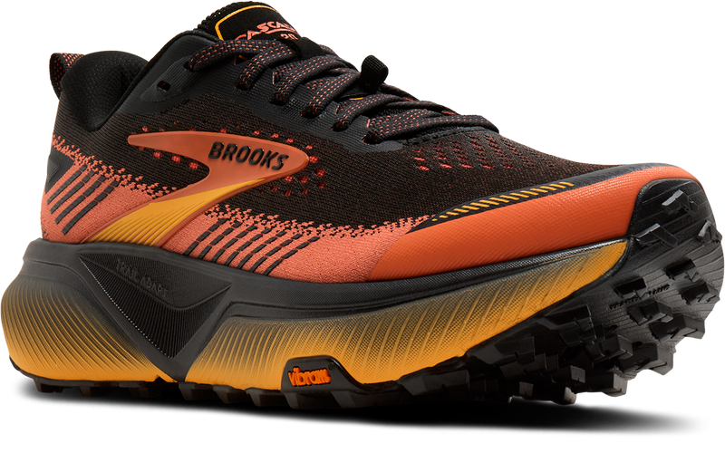 Men's Cascadia 20 (016 - Black/Tigerlily/Orange)