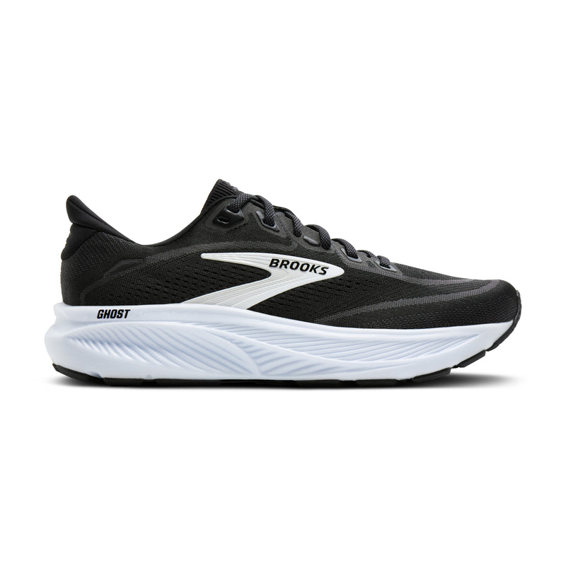 Men's Ghost 18 WIDE (090 - Black/Grey/White)