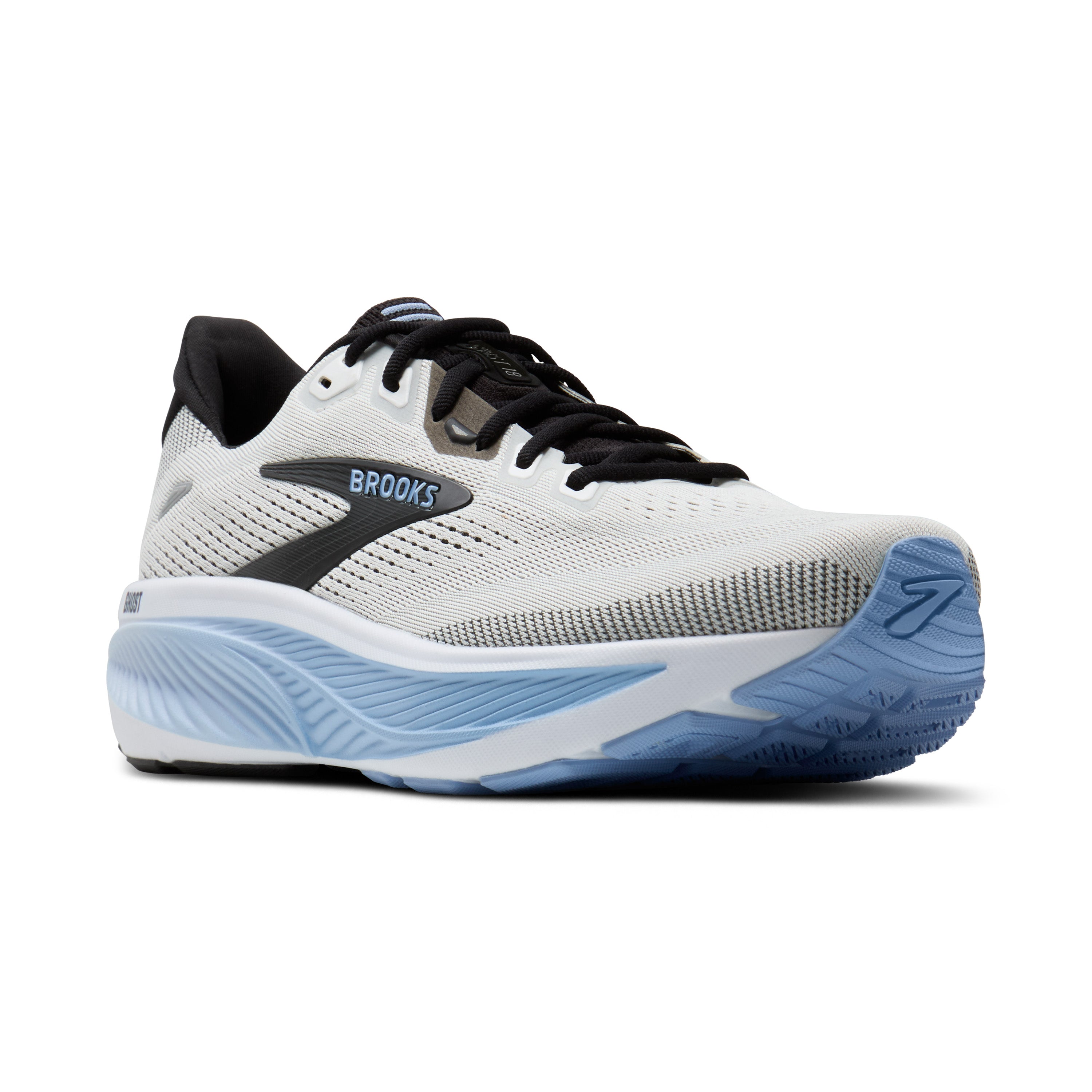 Men's Ghost 18 WIDE (172 - White/Black/Open Air) — TC Running Co