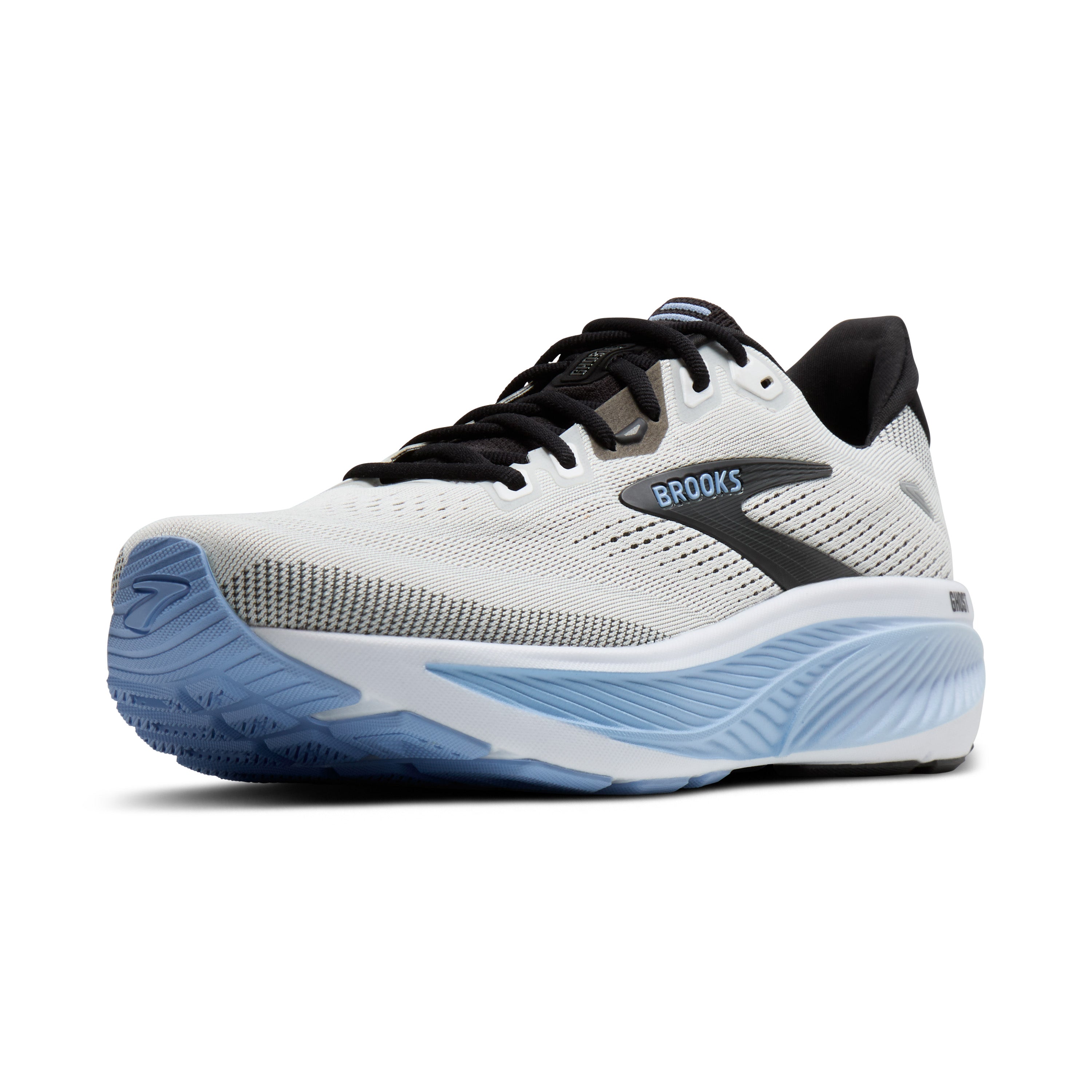 Men's Ghost 18 WIDE (172 - White/Black/Open Air) — TC Running Co