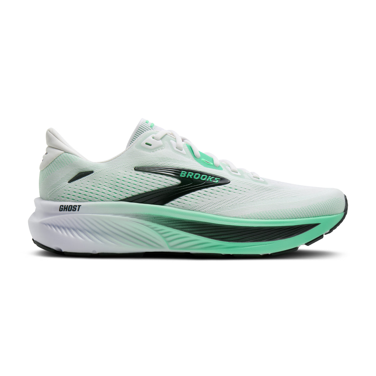 Men's Ghost 18 (183 - White/Spring Bud/Spruce) — TC Running Co