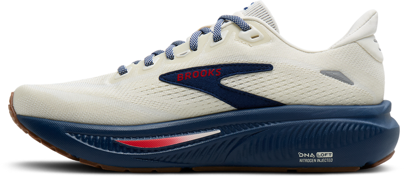 Men's Ghost 18 "Stars and Strides" (231 - Coconut/Red/Blue)