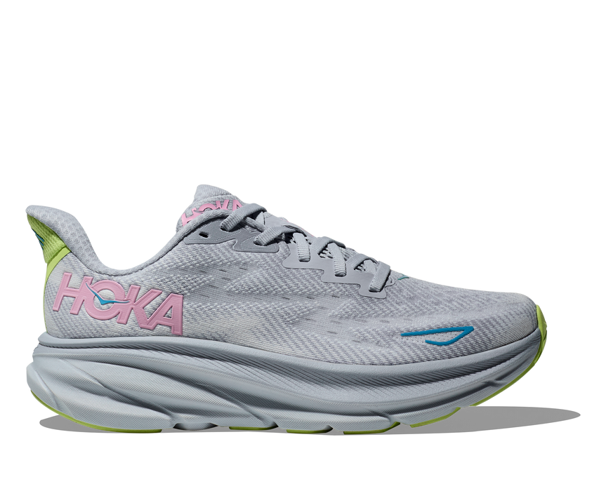 Women's Clifton 9 WIDE (GLLS - Gull/Sea Ice)