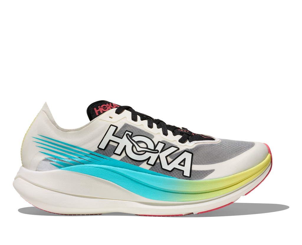 マークス　ポゥ・ム・ポゥ Hoka Unisex Mach X2 (White/Cosmic Grey) – August