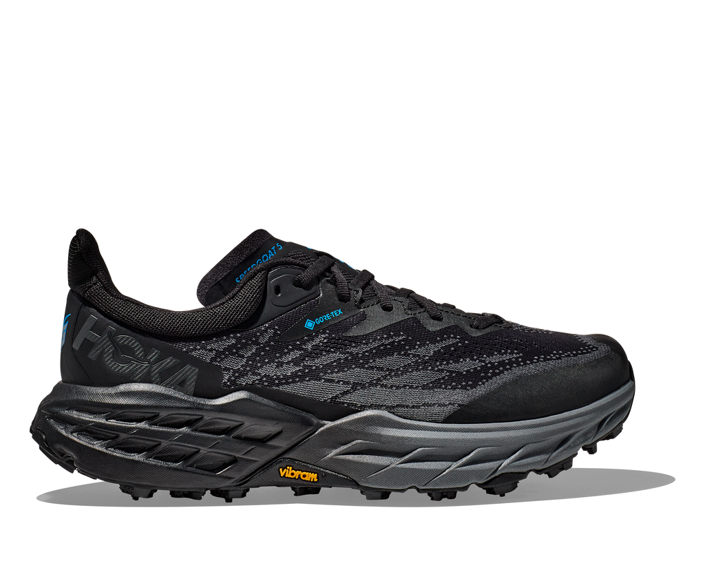 Men's Speedgoat 5 GTX SPIKE (BBLC - Black/Black) — TC Running Co