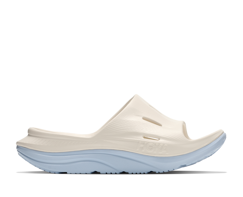 Unisex Ora Recovery Slide 3 (ARMB - Alabaster/Ambient Blue)