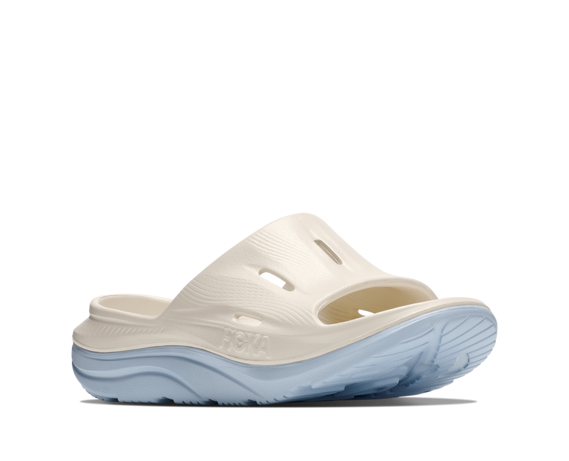 Unisex Ora Recovery Slide 3 (ARMB - Alabaster/Ambient Blue)