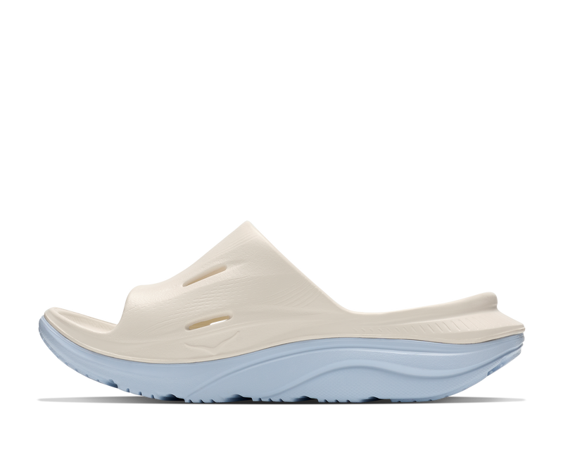 Unisex Ora Recovery Slide 3 (ARMB - Alabaster/Ambient Blue)