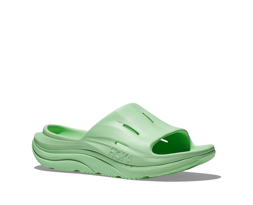Unisex Ora Recovery Slide 3 (LGLGL - Lime Glow/Lime Glow) — TC Unisex Ora Recovery Slide 3 (LGLGL - Lime Glow/Lime Glow) — TC
