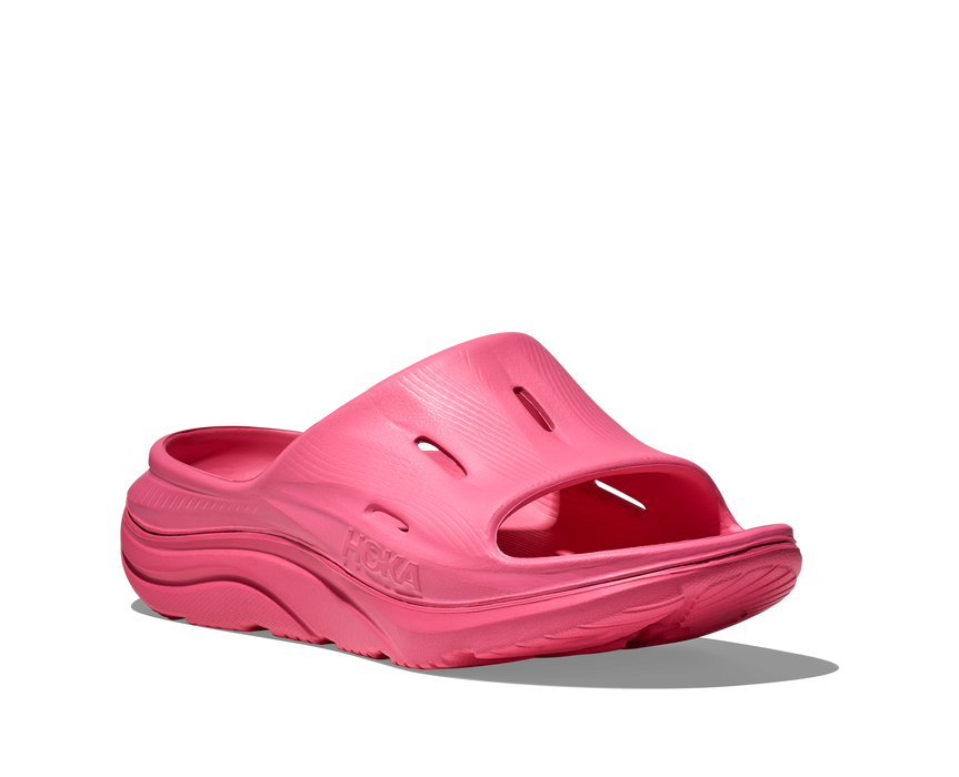 Unisex Ora Recovery Slide 3 (NRSN - Neon Rose/Neon Rose)