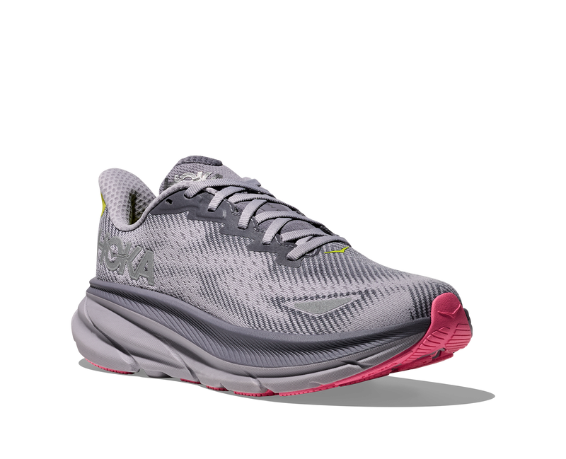 Women's Clifton 9 GTX (GYSK - Grey Skies/Foggy Grey)