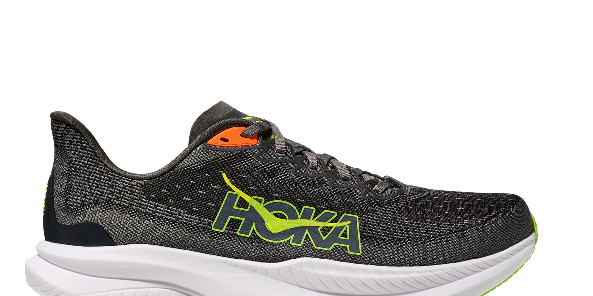 Hoka One One Mach 6 Sneakers Men\'s Size 11D Gray Training Walking Running Shoes HOKA Men main image 2
