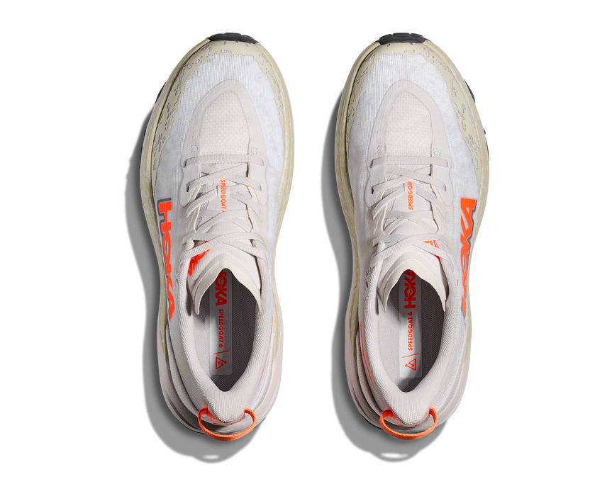 Men's Speedgoat 6 (WNG - White/Neon Tangerine)