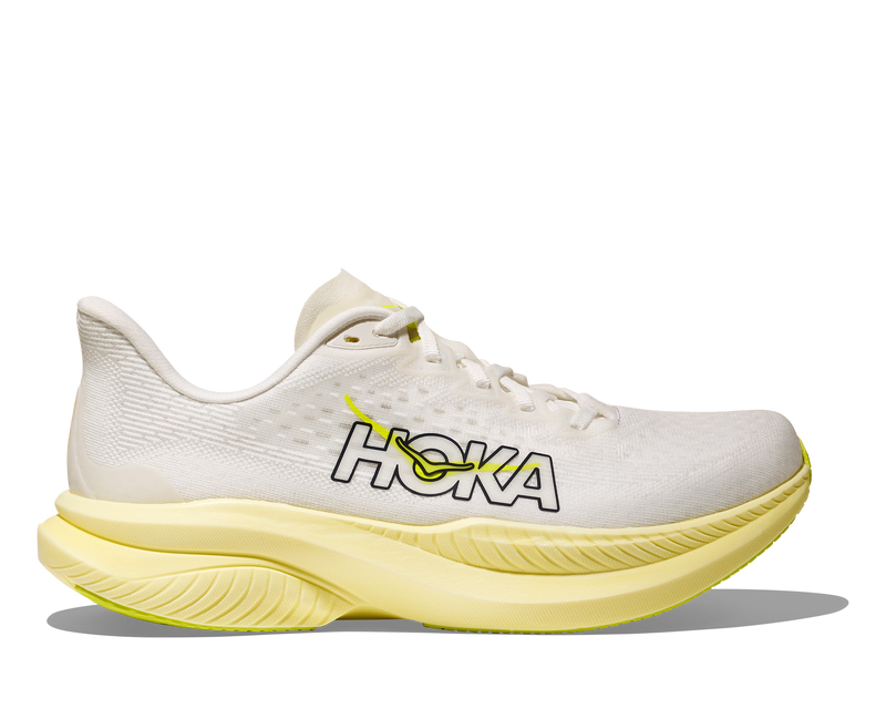 Women's Mach 6 (WNH - White/Neon Hoka Citrus)
