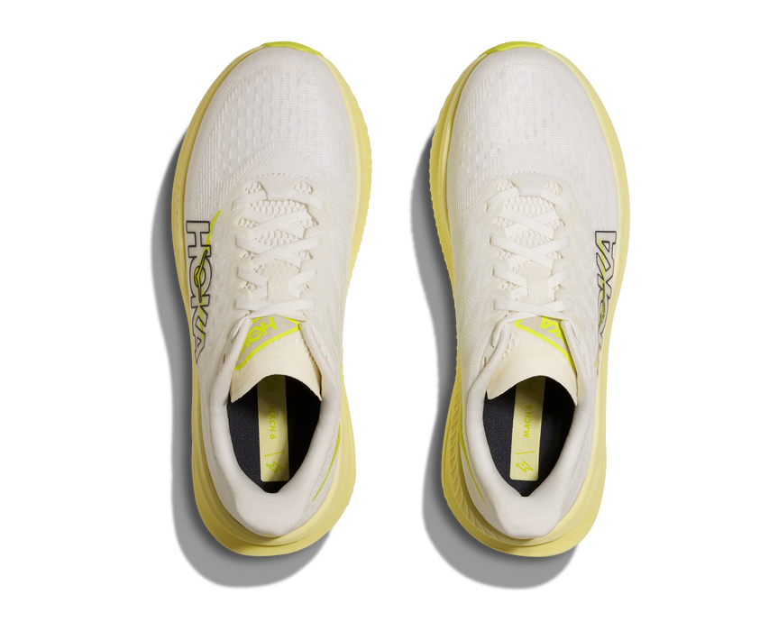 Women's Mach 6 (WNH - White/Neon Hoka Citrus)