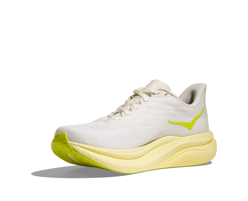 Women's Mach 6 (WNH - White/Neon Hoka Citrus)