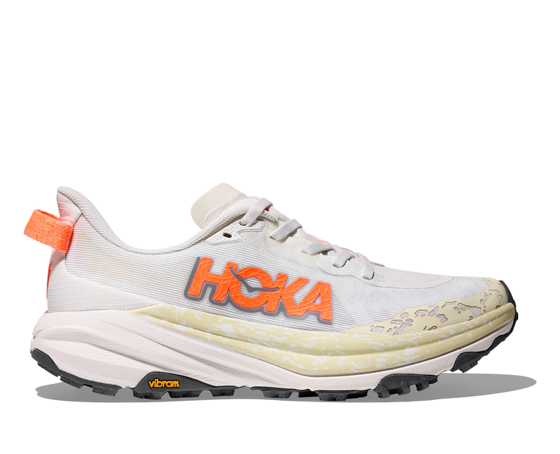 Women's Speedgoat 6 (WNG - White/Neon Tangerine)