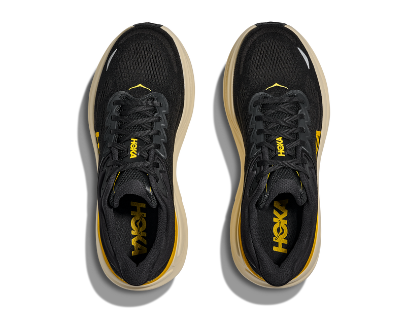 Men's Bondi 9 (CWG - Carbon Black/Yellow Gold)