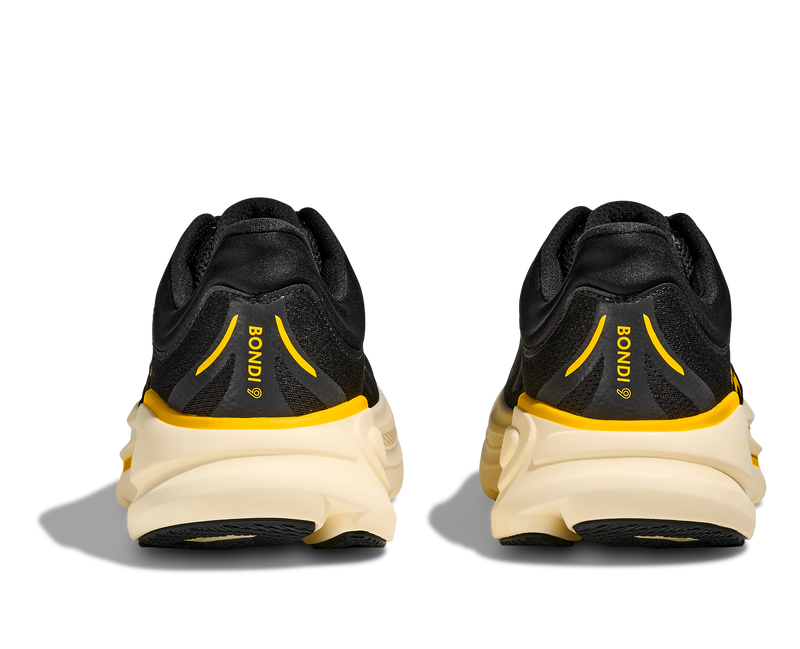Men's Bondi 9 (CWG - Carbon Black/Yellow Gold)