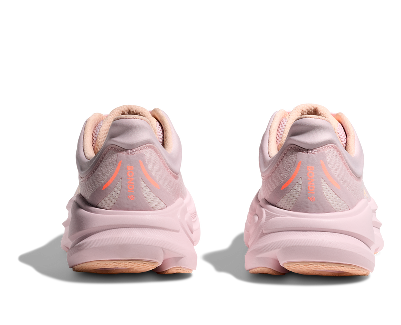 Women's Bondi 9 WIDE (LRMT - Lilac Cream/Tangerine Glow)