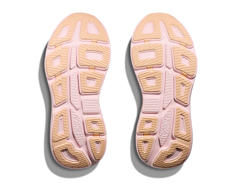 Women's Bondi 9 WIDE (LRMT - Lilac Cream/Tangerine Glow)