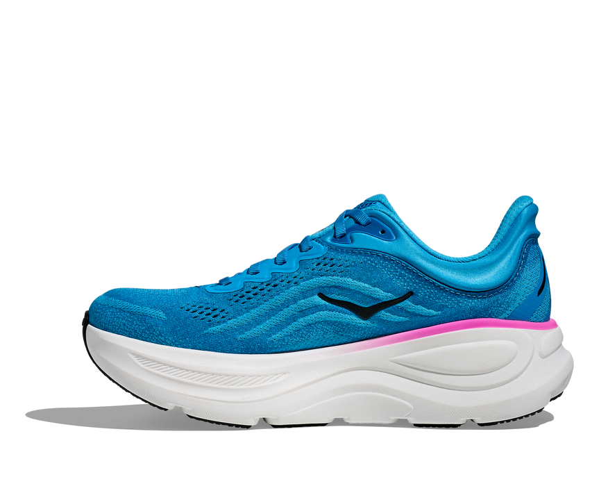 Women's Bondi 9 (SNNF - Skyward Blue/Neon Fuchsia)