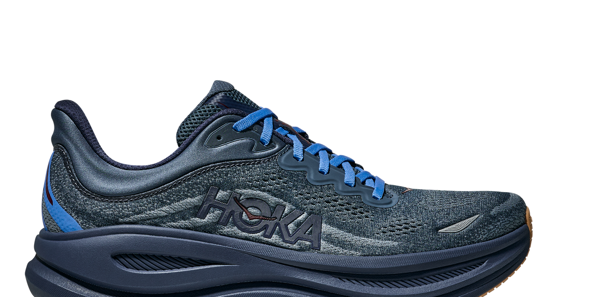 Men's Bondi 9 WIDE (FDNV - Faded Navy/Slate Blue) — TC Running Co