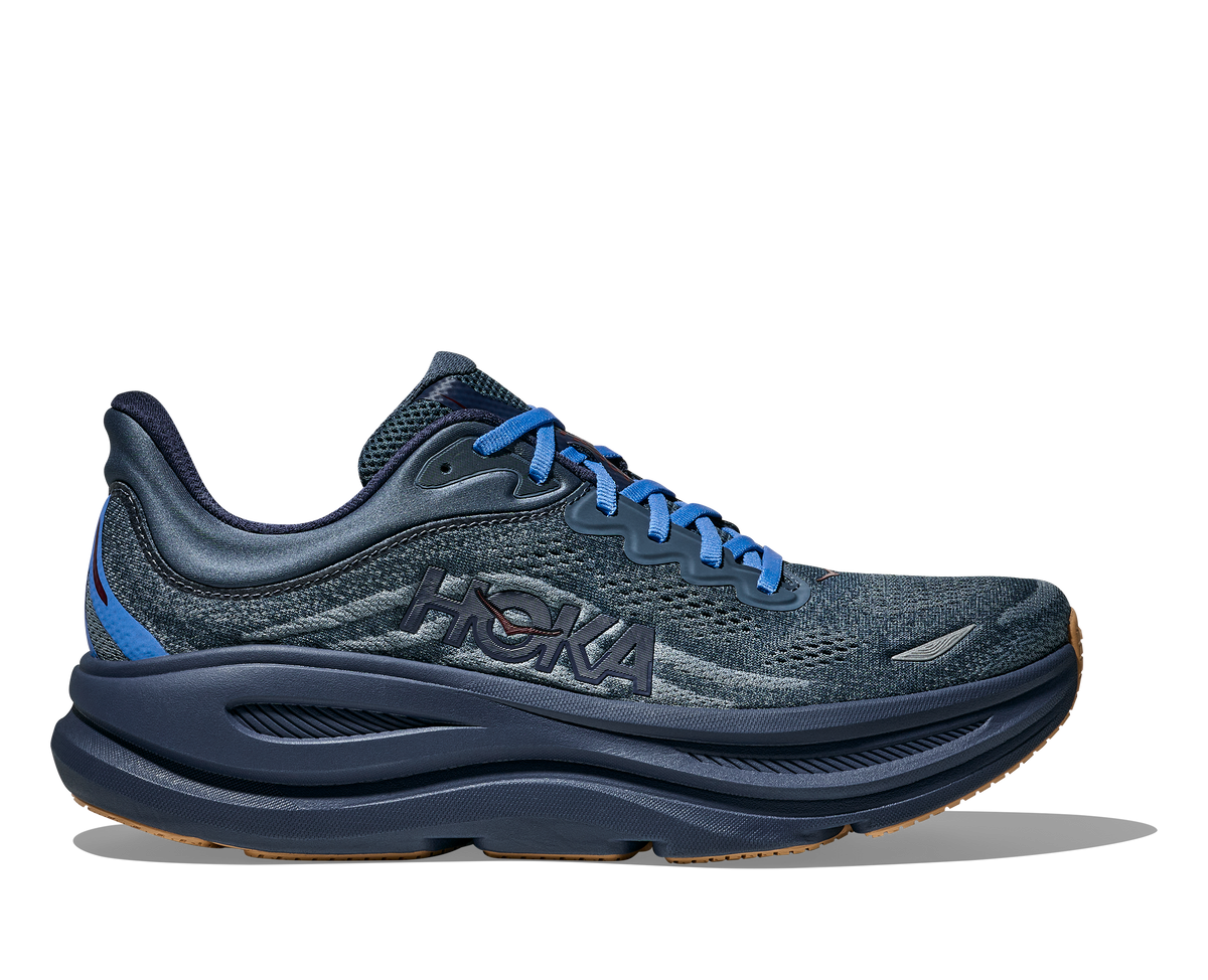 Men's Bondi 9 WIDE (FDNV - Faded Navy/Slate Blue) — TC Running Co