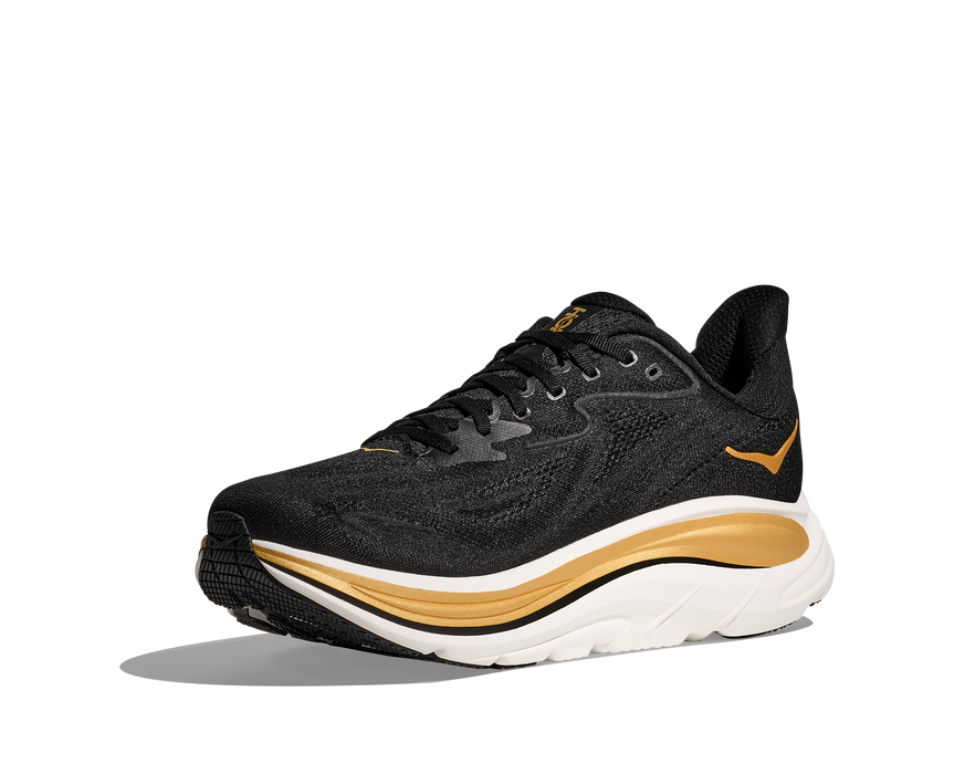 Men's Clifton 10 (BKGD - Black/Gold)