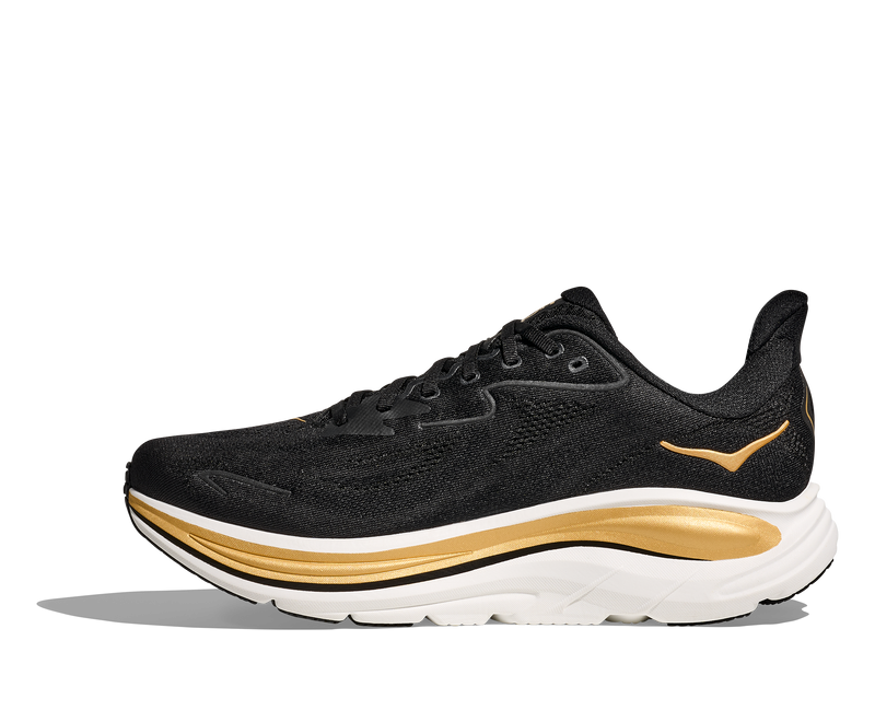 Men's Clifton 10 (BKGD - Black/Gold)