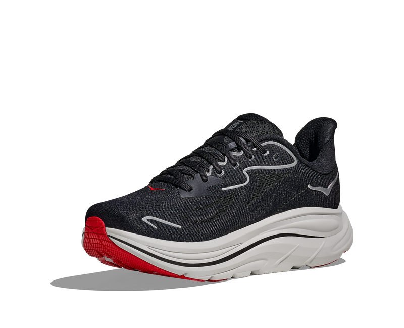 Men's Clifton 10 (BKSV - Black/Silver)